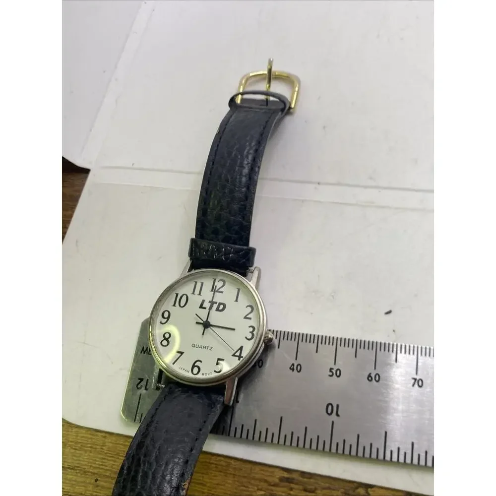 LTD womens Silver Watch New Battery